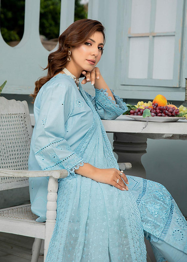 Noorma Kaamal Embroidered Lawn Suits Unstitched 3 Piece NK23E NK-LC03 - Eid Collection