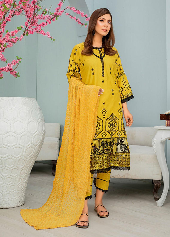 Noorma Kaamal Embroidered Lawn Suits Unstitched 3 Piece NK23E NK-LC07 - Eid Collection
