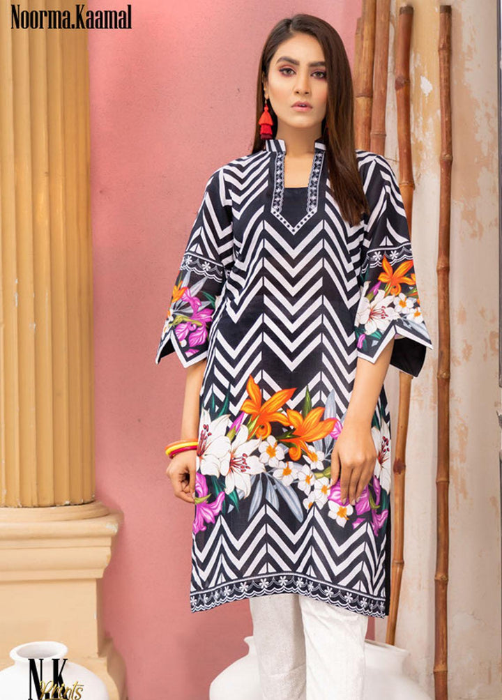 Noorma Kaamal Printed Lawn  Unstitched Kurti NK22K 1 - Summer Collection