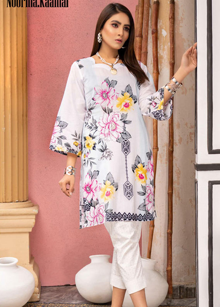 Noorma Kaamal Printed Lawn  Unstitched Kurti NK22K 4 - Summer Collection