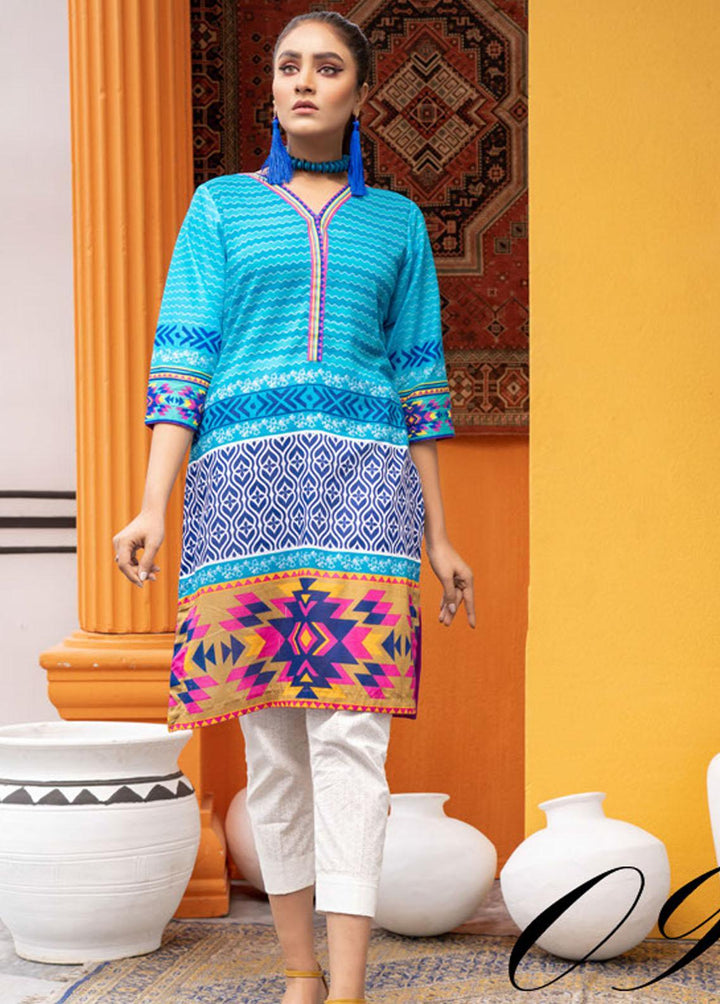 Noorma Kaamal Printed Lawn  Unstitched Kurti NK22K 9 - Summer Collection