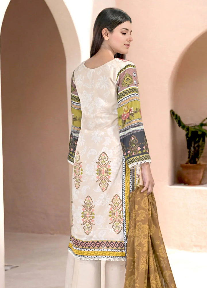 Noorma Kaamal Embroidered Lawn Suit Unstitched 3 Piece NK24L NK-PLE-11 - Summer Collection