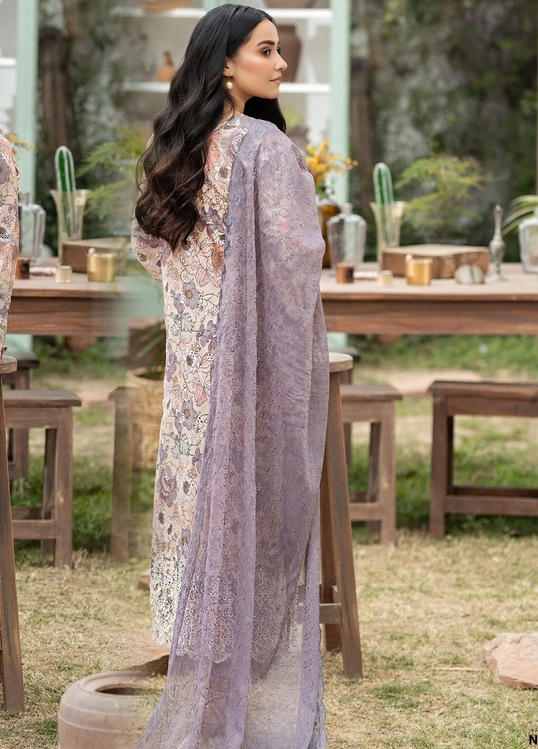 Noorma Kaamal Embroidered Lawn Suits Unstitched 3 Piece NK24CS NK-CP-01 - Spring Summer Collection