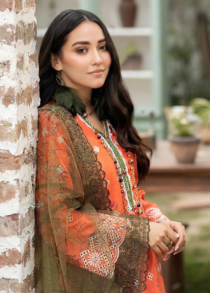 Noorma Kaamal Embroidered Lawn Suits Unstitched 3 Piece NK24CS NK-CP-02 - Spring Summer Collection