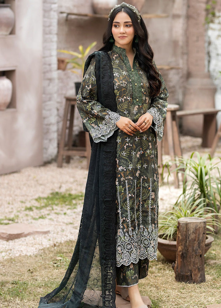 Noorma Kaamal Embroidered Lawn Suits Unstitched 3 Piece NK24CS NK-CP-03 - Spring Summer Collection