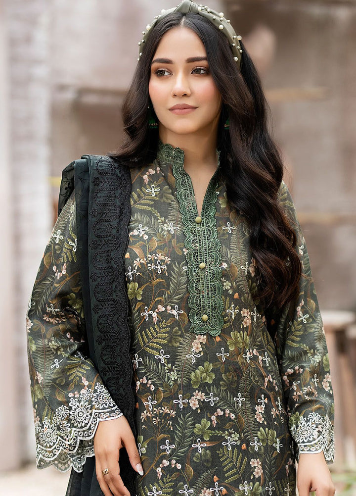 Noorma Kaamal Embroidered Lawn Suits Unstitched 3 Piece NK24CS NK-CP-03 - Spring Summer Collection