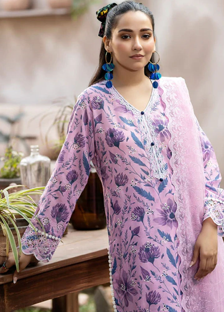 Noorma Kaamal Embroidered Lawn Suits Unstitched 3 Piece NK24CS NK-CP-05 - Spring Summer Collection