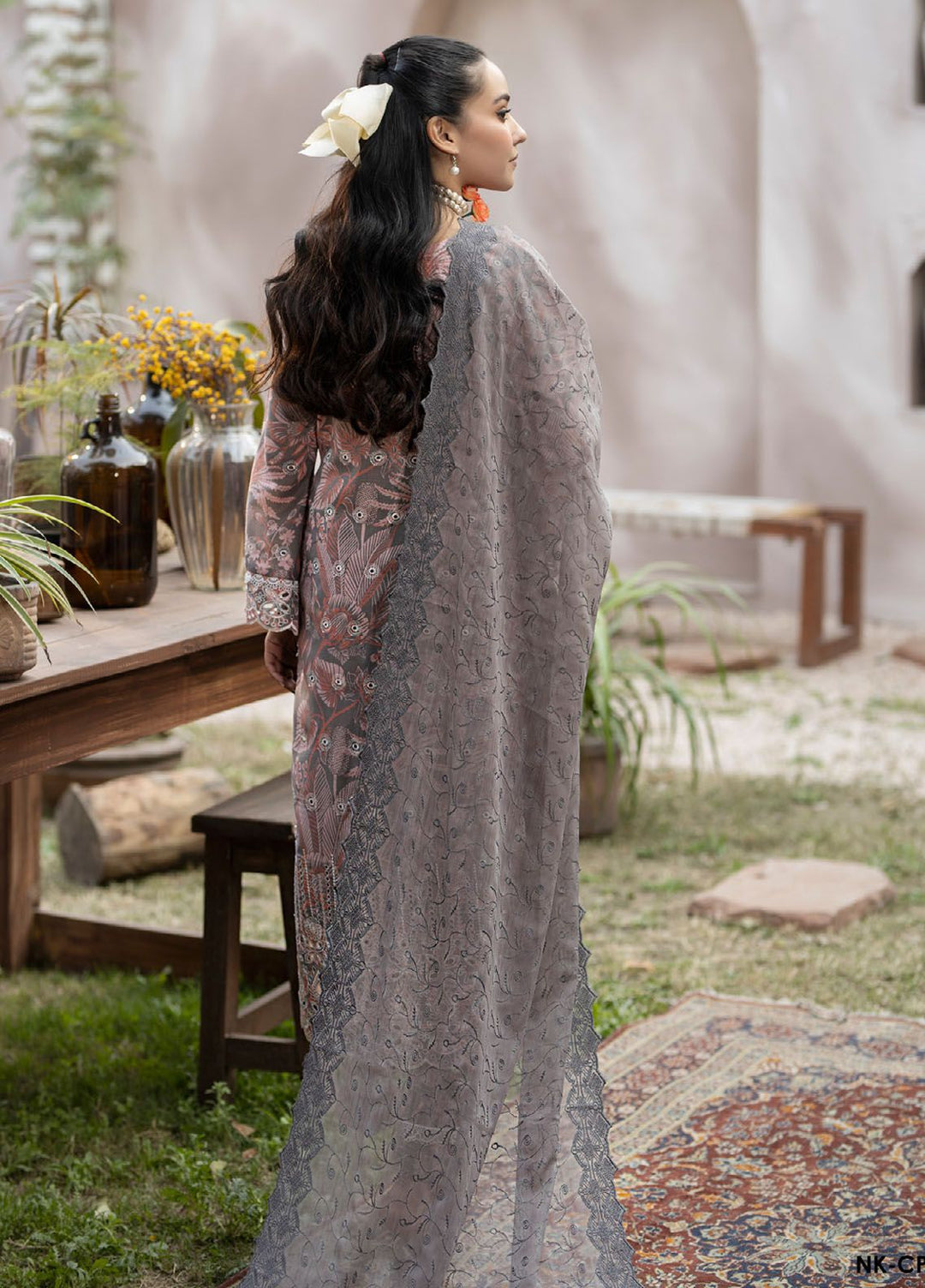 Noorma Kaamal Embroidered Lawn Suits Unstitched 3 Piece NK24CS NK-CP-06 - Spring Summer Collection