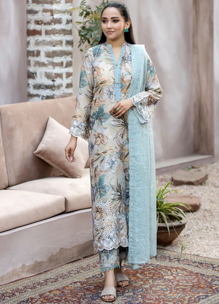 Noorma Kaamal Embroidered Lawn Suits Unstitched 3 Piece NK24CS NK-CP-07 - Spring Summer Collection