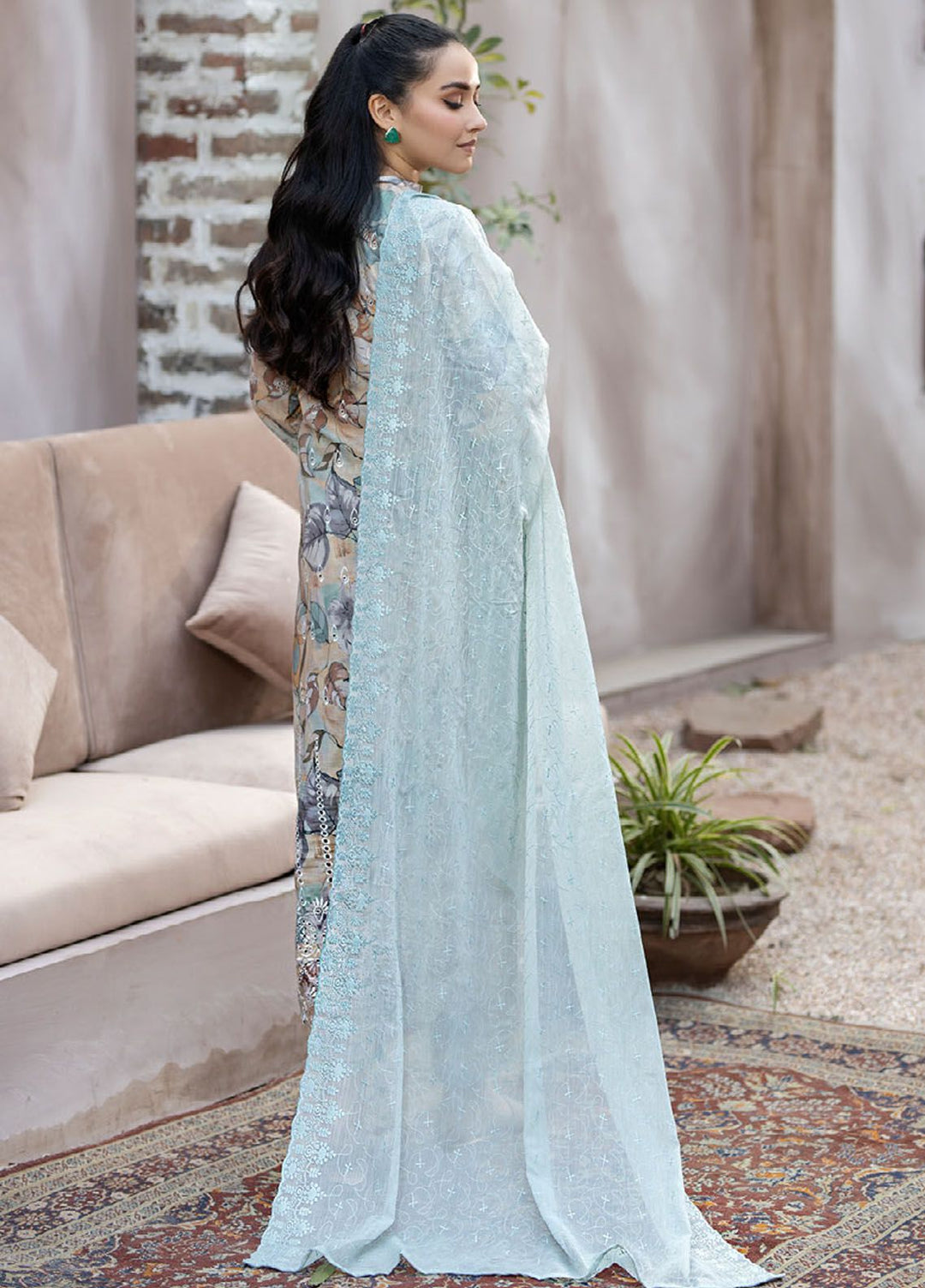 Noorma Kaamal Embroidered Lawn Suits Unstitched 3 Piece NK24CS NK-CP-07 - Spring Summer Collection