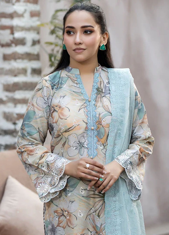 Noorma Kaamal Embroidered Lawn Suits Unstitched 3 Piece NK24CS NK-CP-07 - Spring Summer Collection