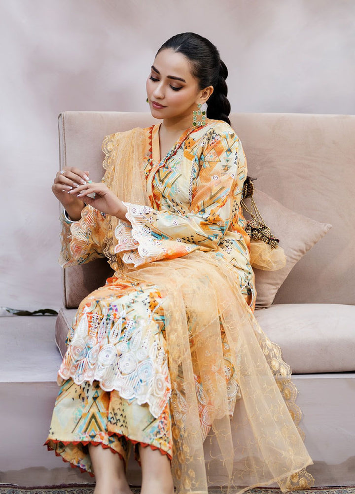 Noorma Kaamal Embroidered Lawn Suits Unstitched 3 Piece NK24CS NK-CP-08 - Spring Summer Collection