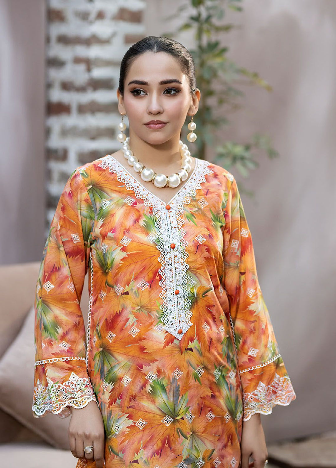 Noorma Kaamal Embroidered Lawn Suits Unstitched 3 Piece NK24CS NK-CP-09 - Spring Summer Collection