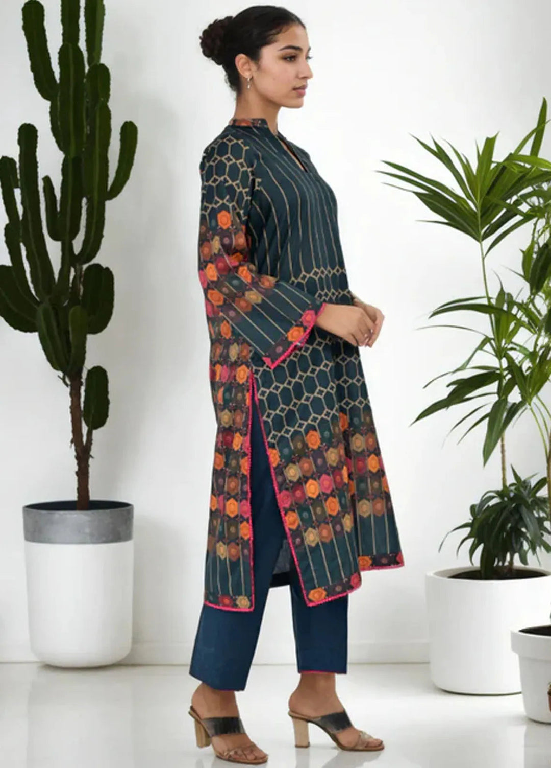 Noorma Kaamal Pret Printed Lawn 2 Piece Suit NK-CPV1-03