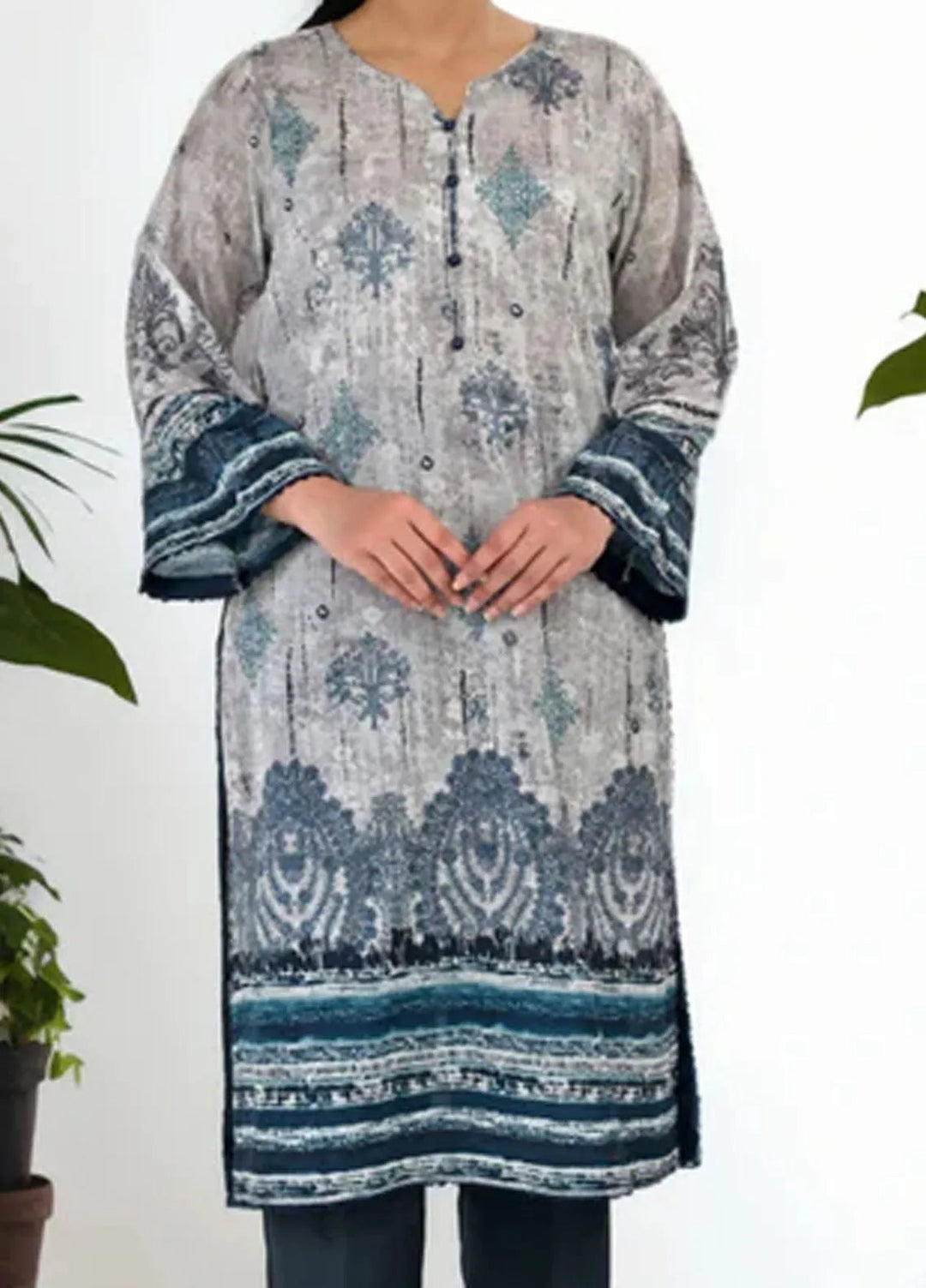 Noorma Kaamal Pret Printed Lawn 2 Piece Suit NK-CPV1-07