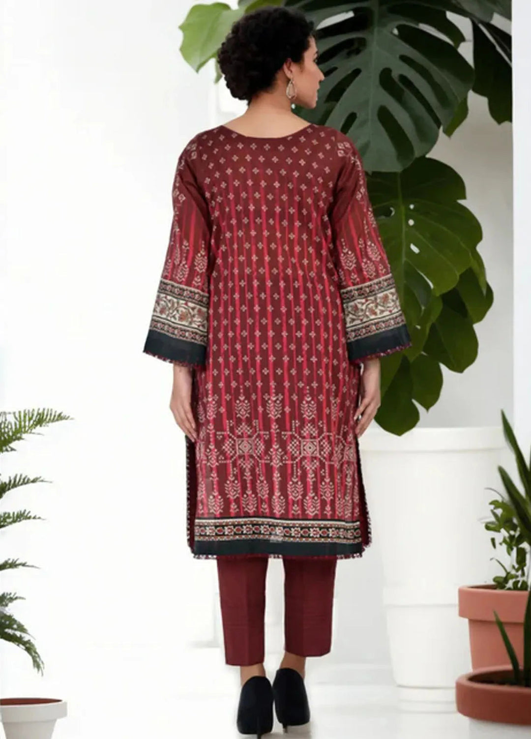 Noorma Kaamal Pret Printed Lawn 2 Piece Suit NK-CPV1-08