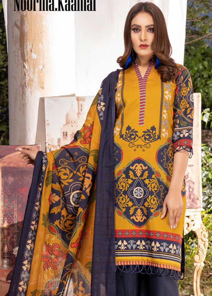 Noorma Kaamal Printed Lawn Suits Unstitched 3 Piece NK22L 02 - Summer Collection