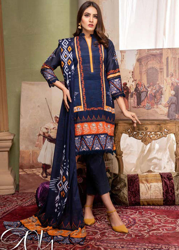 Noorma Kaamal Printed Lawn Suits Unstitched 3 Piece NK22L 04 - Summer Collection