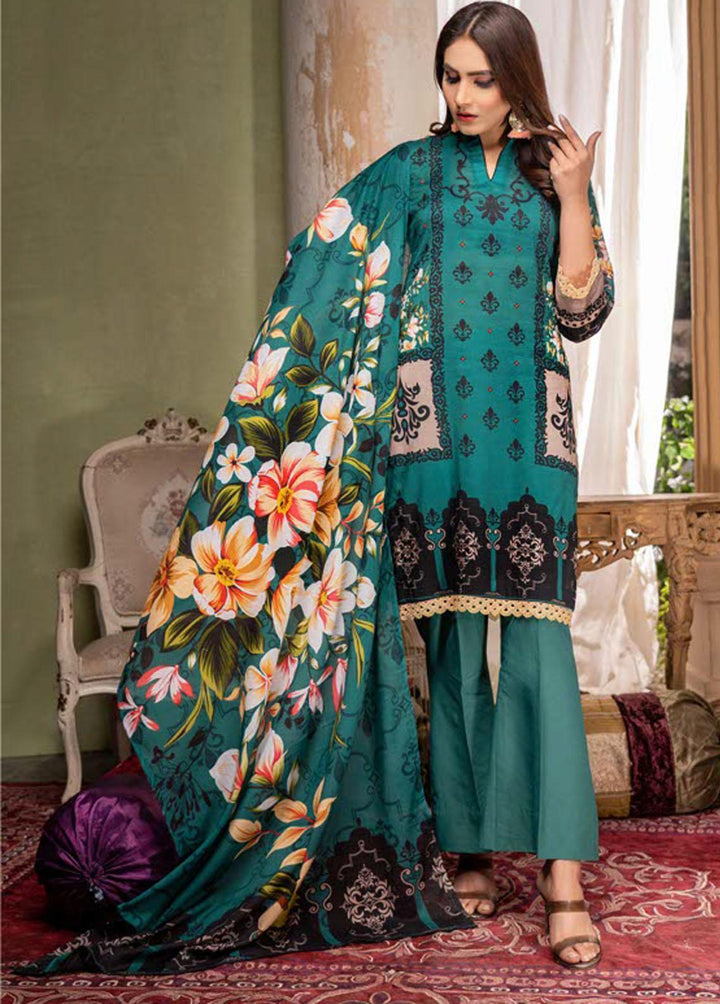 Noorma Kaamal Printed Lawn Suits Unstitched 3 Piece NK22L 05 - Summer Collection