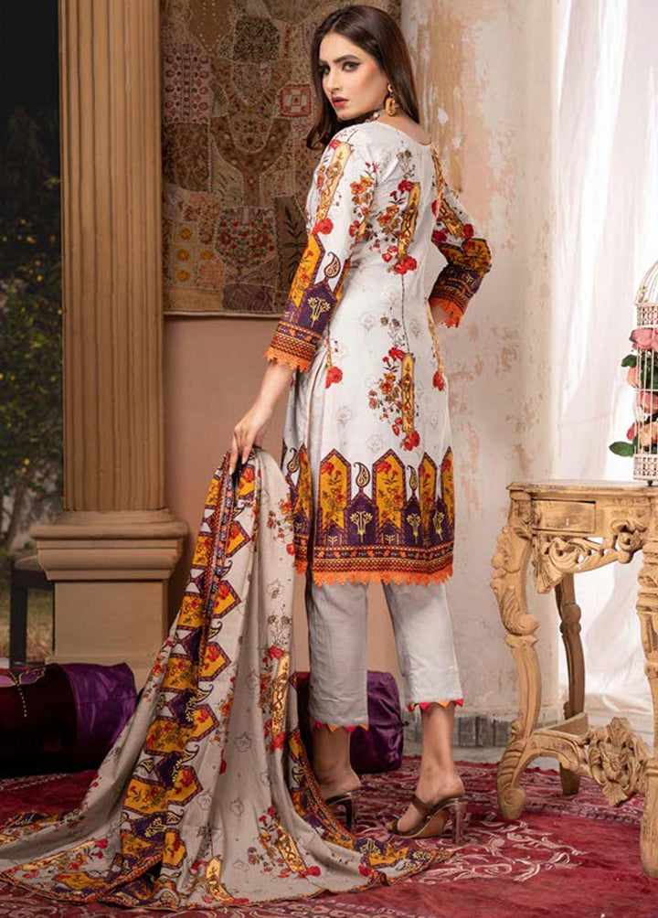 Noorma Kaamal Printed Lawn Suits Unstitched 3 Piece NK22L 10 - Summer Collection