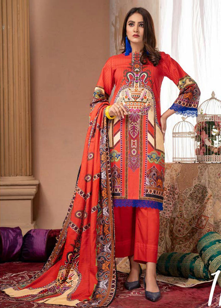Noorma Kaamal Printed Lawn Suits Unstitched 3 Piece NK22L 11 - Summer Collection