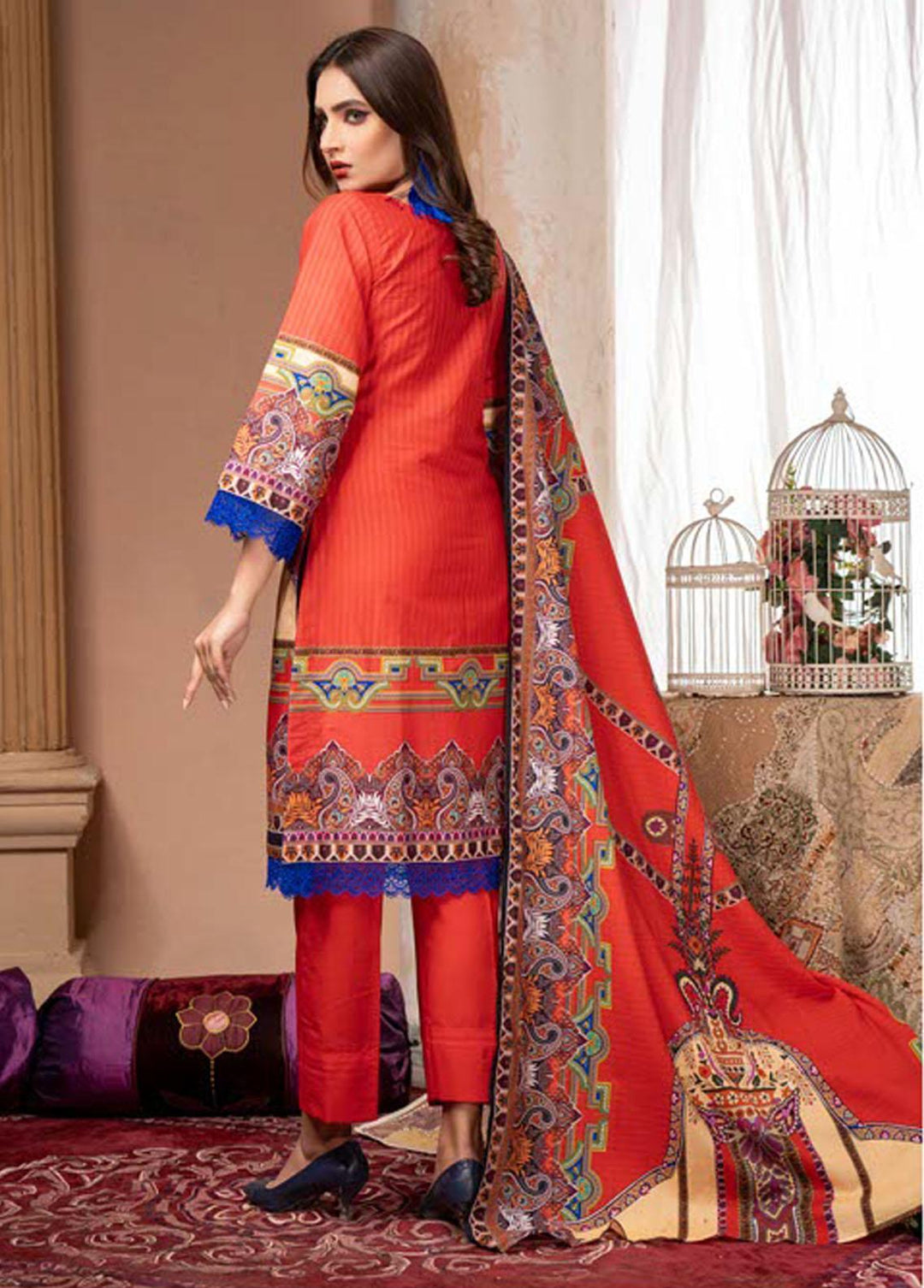 Noorma Kaamal Printed Lawn Suits Unstitched 3 Piece NK22L 11 - Summer Collection