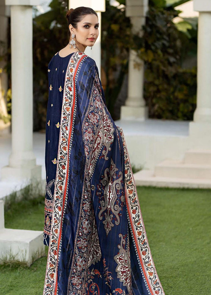 Noorma Kaamal Embroidered Khaddar Suits Unstitched 3 Piece NK23WK NK-WK-04 - Winter Collection