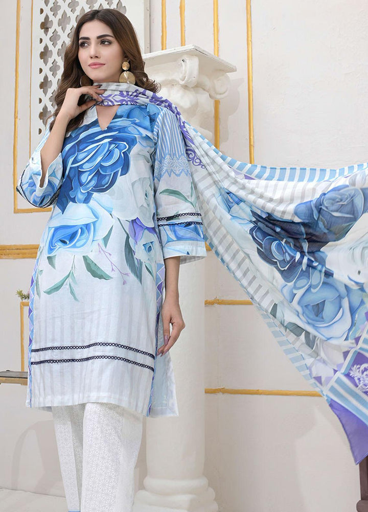 Noorma Kamal Printed Lawn Suits Unstitched 2 Piece NK21S NKLT-01 - Summer Collection