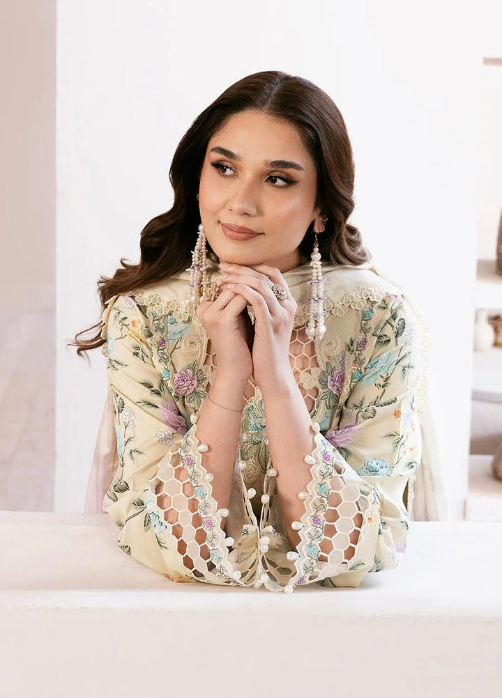 Noura By Bin Ilyas Printed Viscose Suit Unstitched 3 Piece BI24NV 71 B - Winter Collection