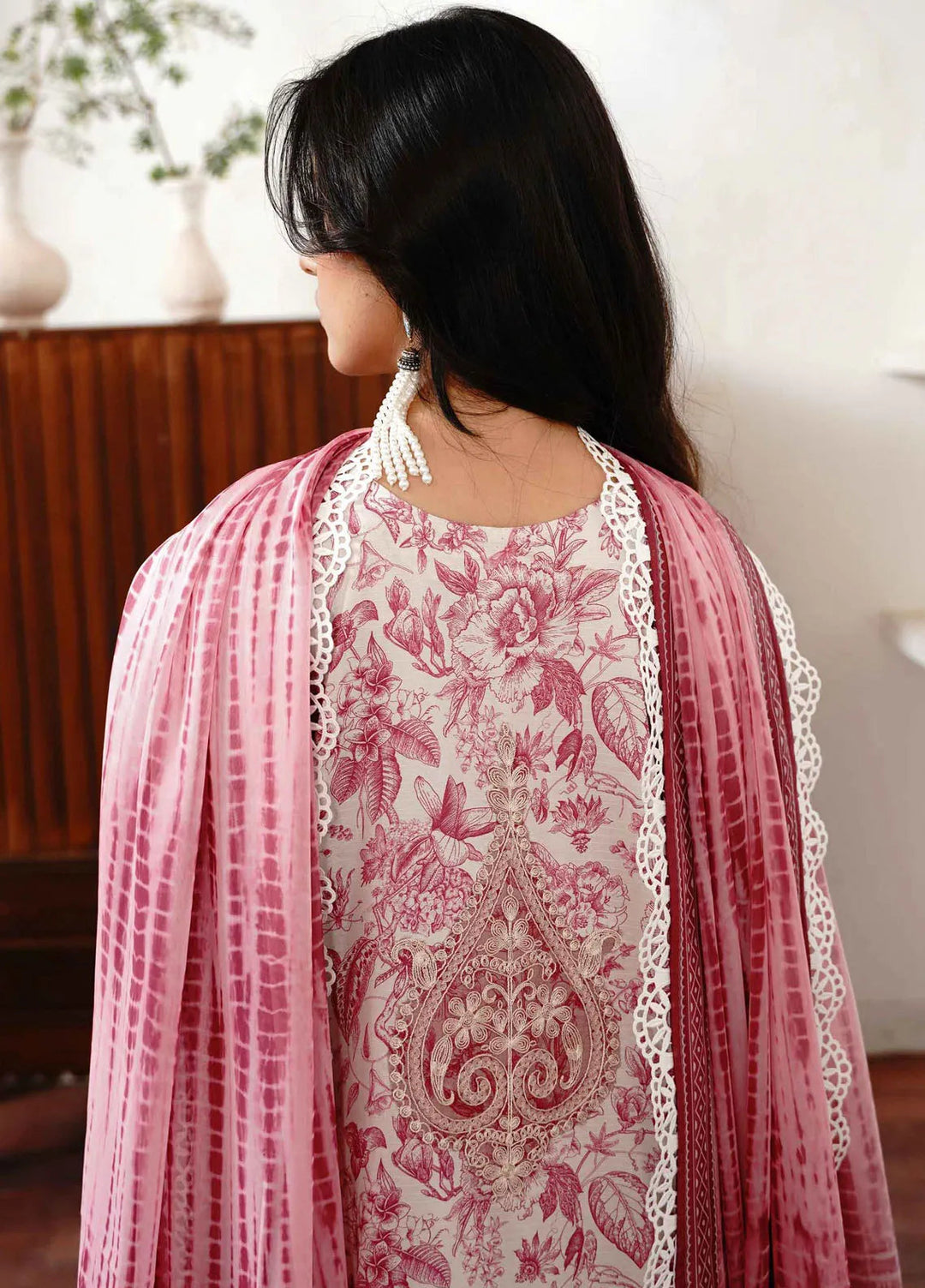 Noura By Bin Ilyas Printed Viscose Suit Unstitched 3 Piece BI24NV 74 B - Winter Collection