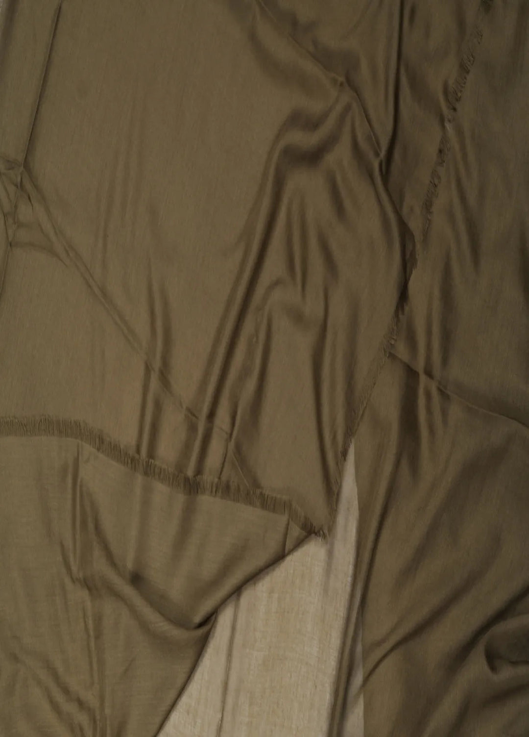 Nourah Scarf Plain Turkey Lawn Olive Green - Scarf Collection