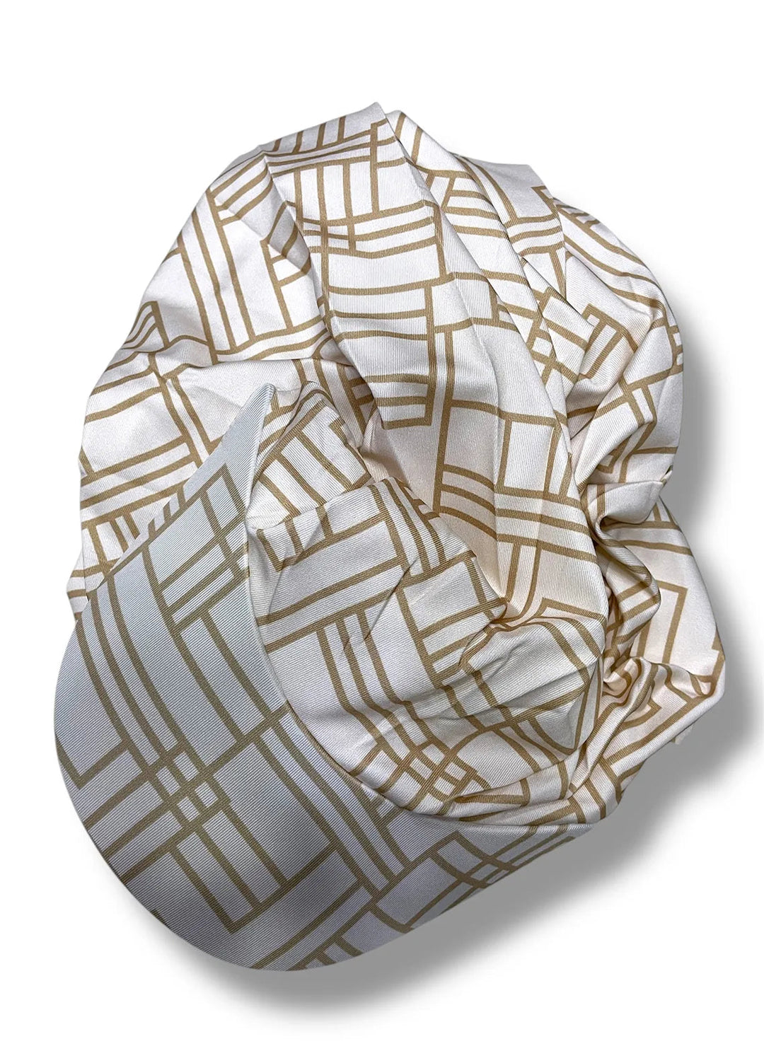 Nourah Womens Hat Geometric Print Granite - Hat Collection