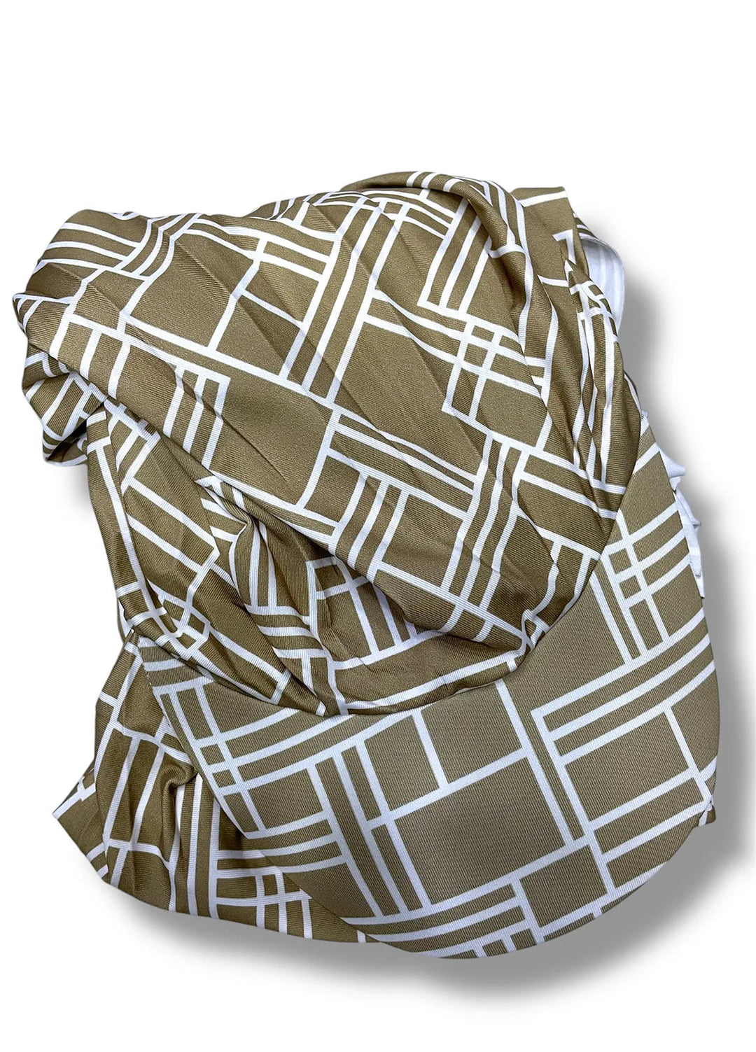 Nourah Womens Hat Geometric Print Sand - Hat Collection