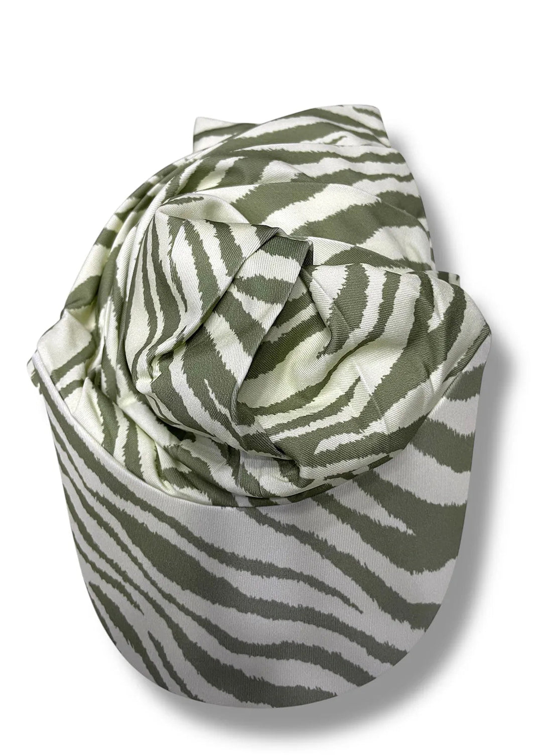 Nourah Womens Hat Zebra Print Sage - Hat Collection