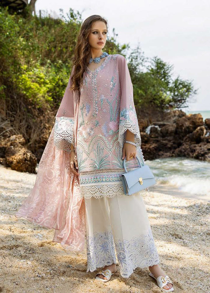 Nouveau Chapitre by Esmel Embroidered Lawn Suits Unstitched 3 Piece EML25NC D-02 Varlaine - Summer Collection
