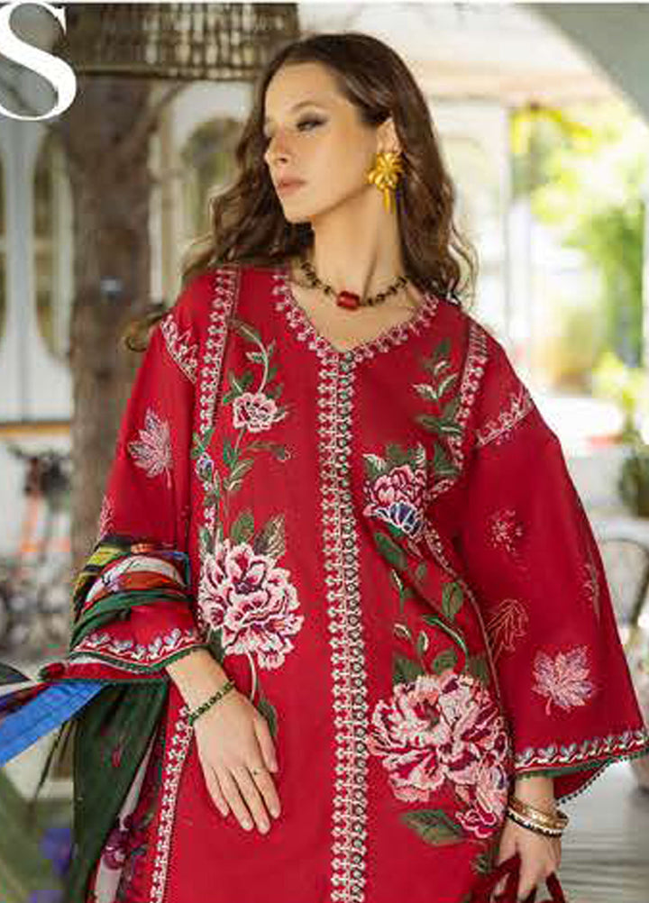 Nouveau Chapitre by Esmel Embroidered Lawn Suits Unstitched 3 Piece EML25NC D-03 Maelis - Summer Collection