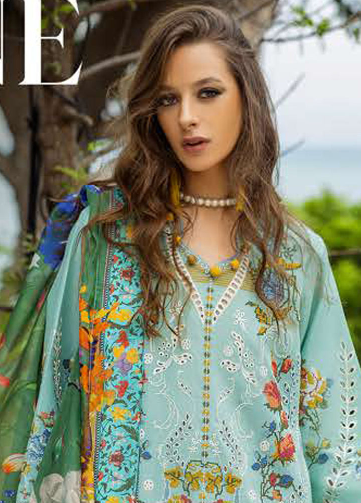 Nouveau Chapitre by Esmel Embroidered Lawn Suits Unstitched 3 Piece EML25NC D-10 Eline - Summer Collection