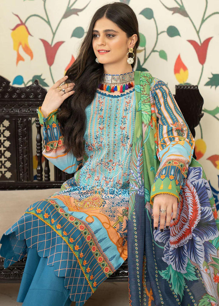 Nova By Safwa Embroidered Lawn Suits Unstitched 3 Piece SW23N NVC-02 - Summer Collection