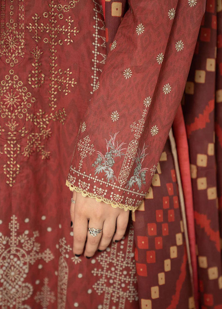 Nova By Safwa Embroidered Lawn Suits Unstitched 3 Piece SW23N NVC-04 - Summer Collection