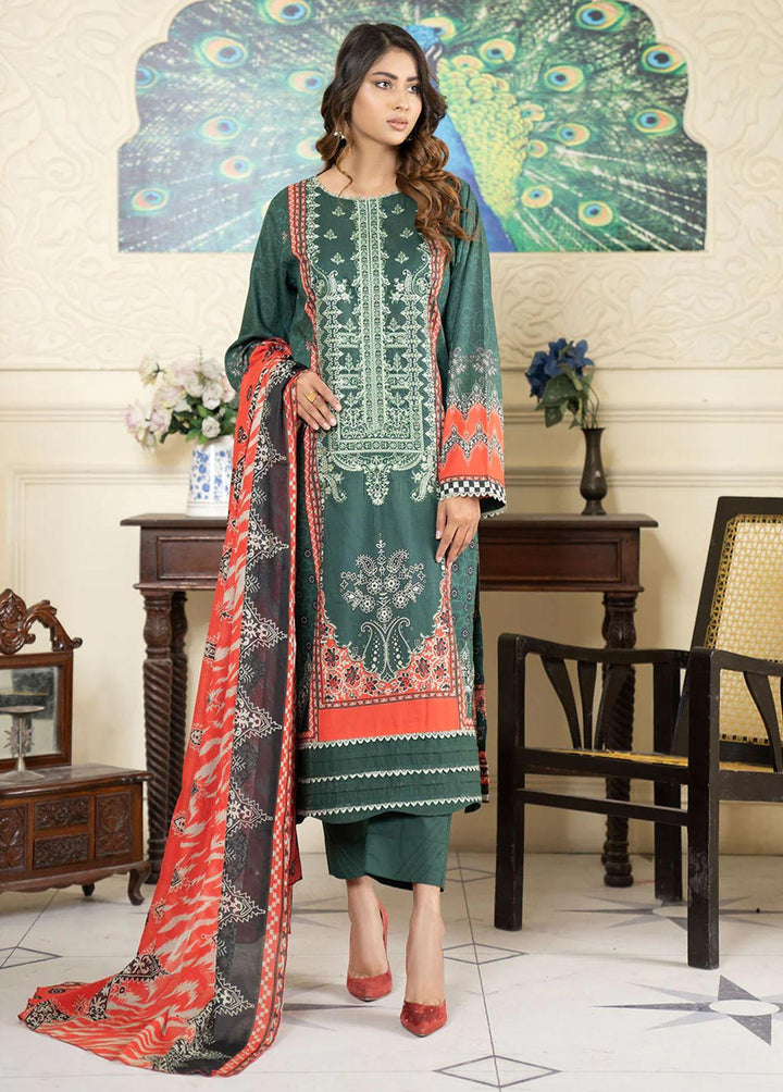 Nova By Safwa Embroidered Lawn Suits Unstitched 3 Piece SW23N NVC-08 - Summer Collection
