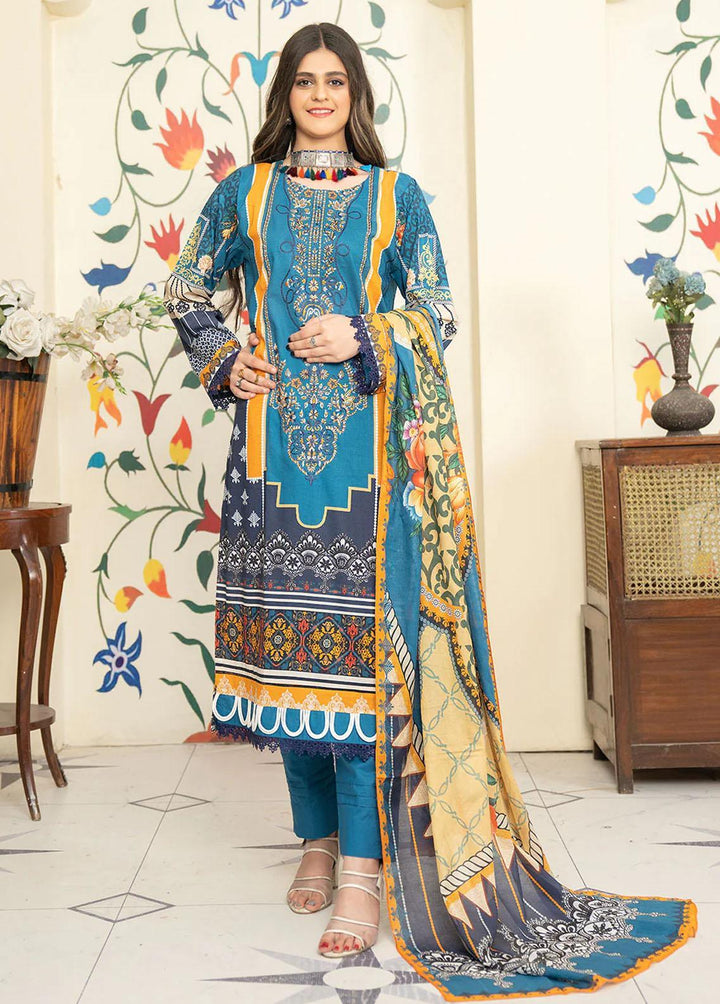 Nova By Safwa Embroidered Lawn Suits Unstitched 3 Piece SW23N NVC-09 - Summer Collection