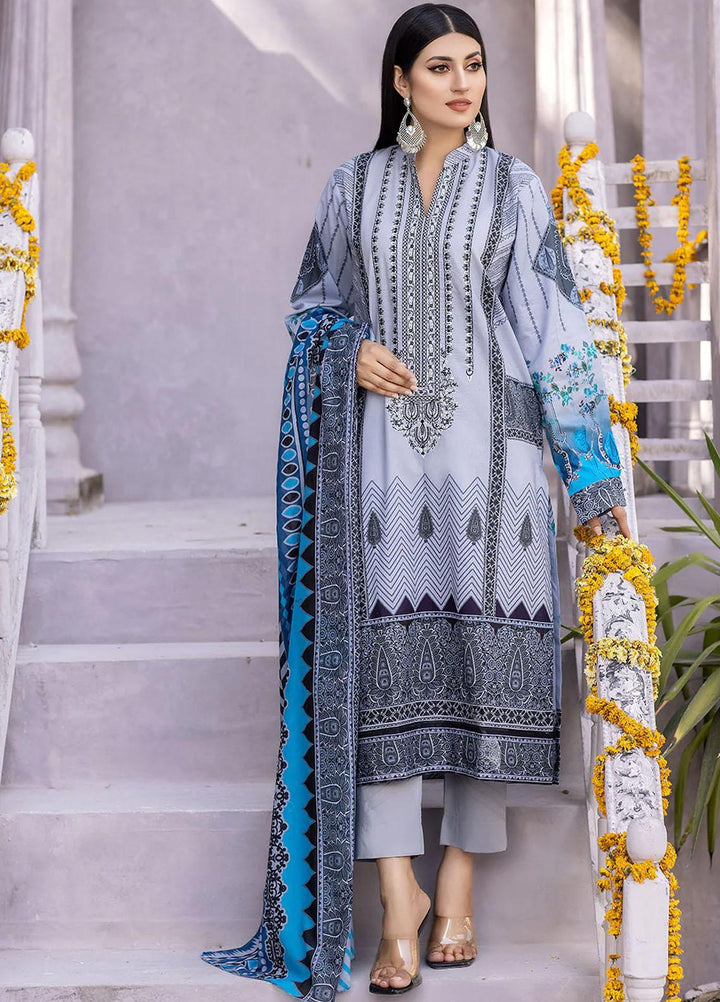 Nova By Safwa Embroidered Lawn Suits Unstitched 3 Piece SW23NL NVC-29 - Summer Collection