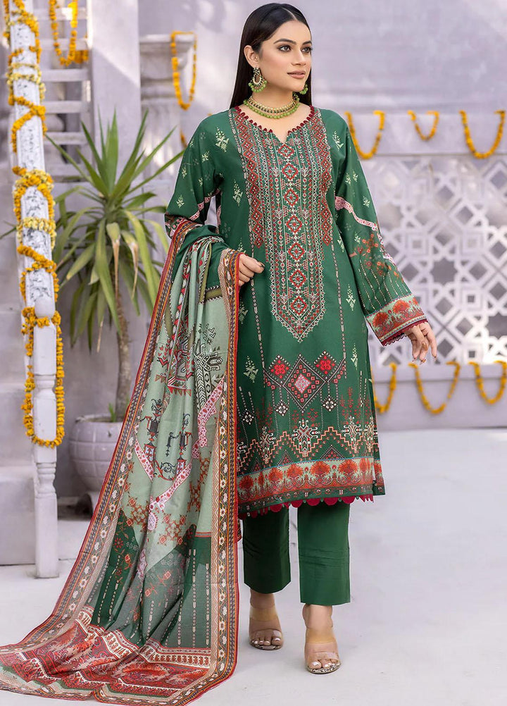 Nova By Safwa Embroidered Lawn Suits Unstitched 3 Piece SW23NL NVC-30 - Summer Collection