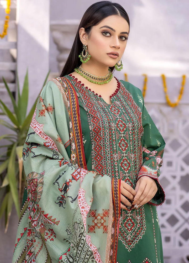 Nova By Safwa Embroidered Lawn Suits Unstitched 3 Piece SW23NL NVC-30 - Summer Collection