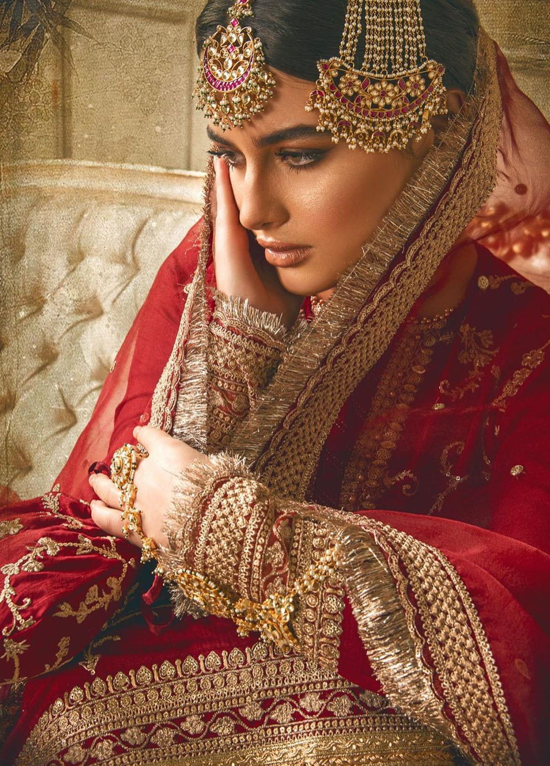 Nur By Sobia Nazir Embroidered Raw Silk Suits Unstitched 3 Piece SN23NU N23-02 - Festive Collection