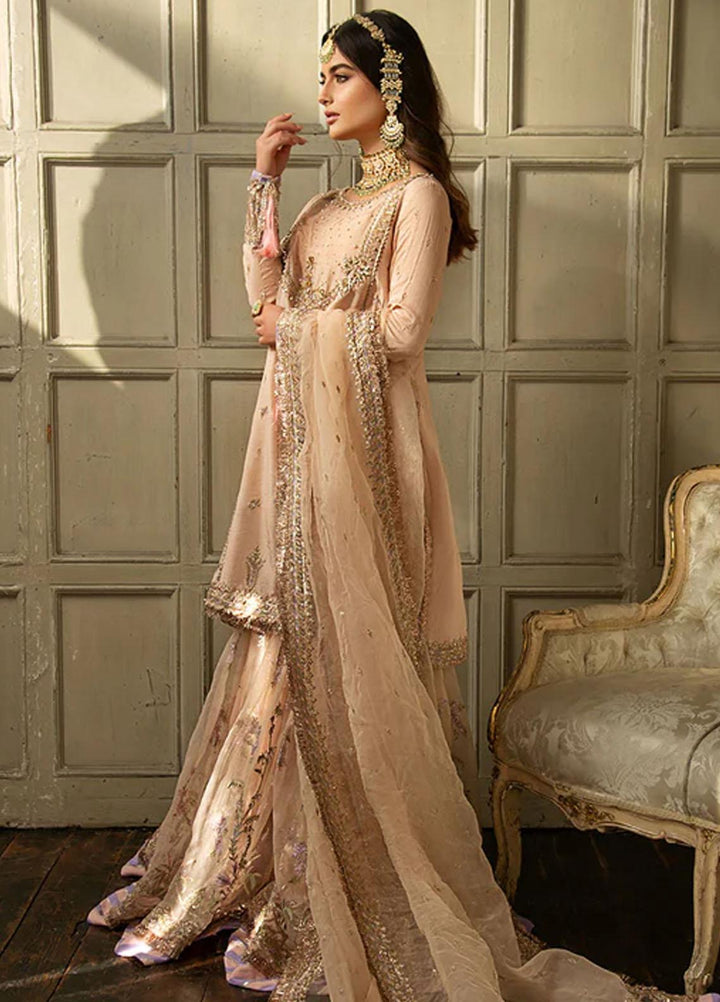 Nur By Sobia Nazir Embroidered Raw Silk Suits Unstitched 3 Piece SN23NU N23-05 - Festive Collection