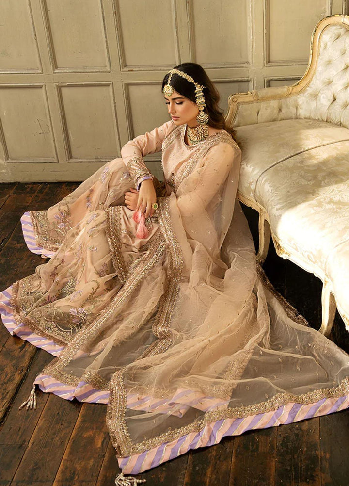 Nur By Sobia Nazir Embroidered Raw Silk Suits Unstitched 3 Piece SN23NU N23-05 - Festive Collection