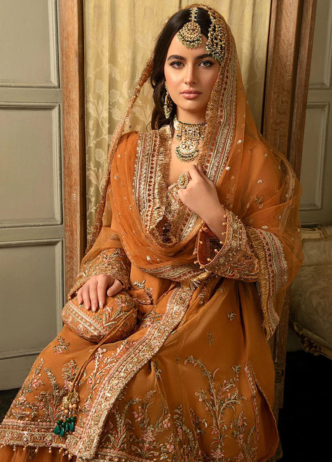 Nur By Sobia Nazir Embroidered  Suits Unstitched 4 Piece SN23NU N23-06 - Festive Collection