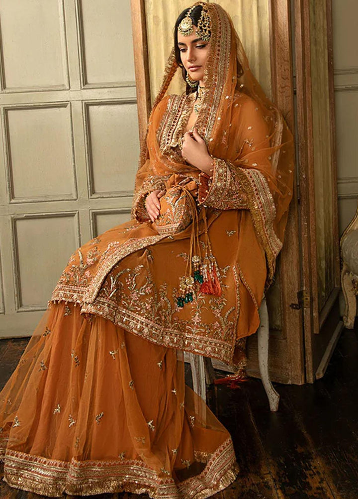 Nur By Sobia Nazir Embroidered  Suits Unstitched 4 Piece SN23NU N23-06 - Festive Collection
