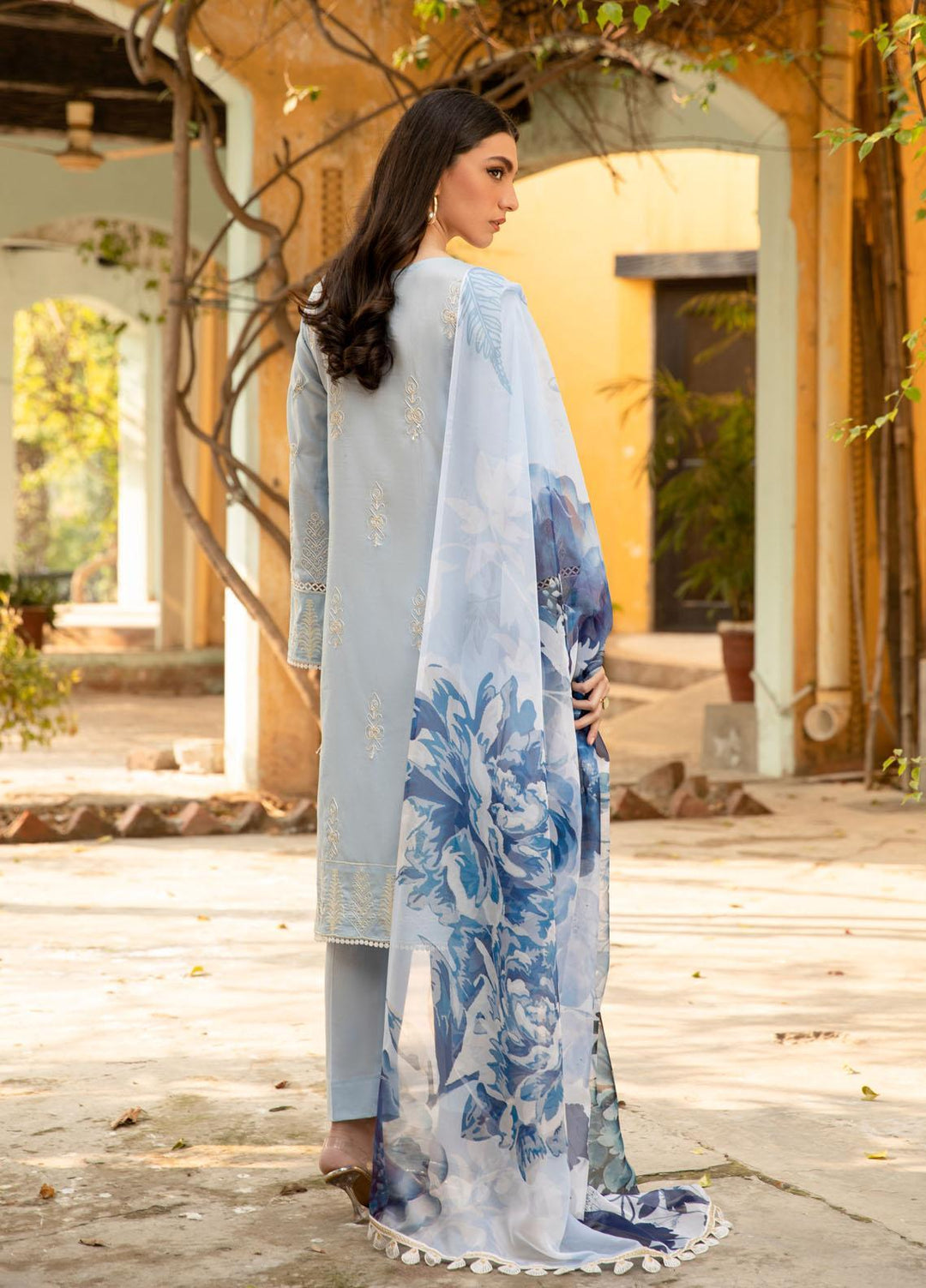 Nur-E-Nazar by Parishay Embroidered Lawn Suits Unstitched 3 Piece PRS22NN Elysia - Summer Collection